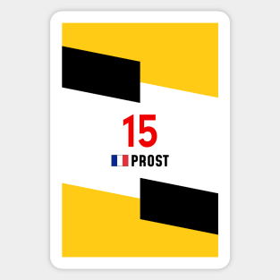 F1 Legends - Alain Prost [Renault] Sticker